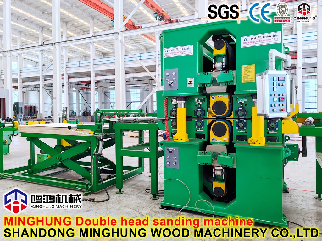 MINGHUNG Двухголовочный шлифовальный станок