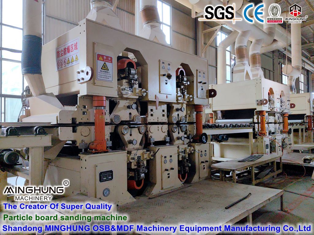 Шлифовальный станок для производства производственной линии OSB Shandong Minghung PB