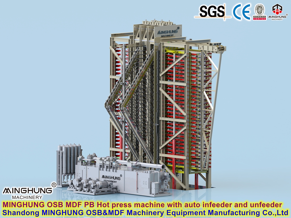 OSB Hot Press Machine