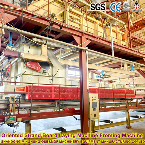 Производственная линия OSB на 800 м³ в день 1220x2440 мл
