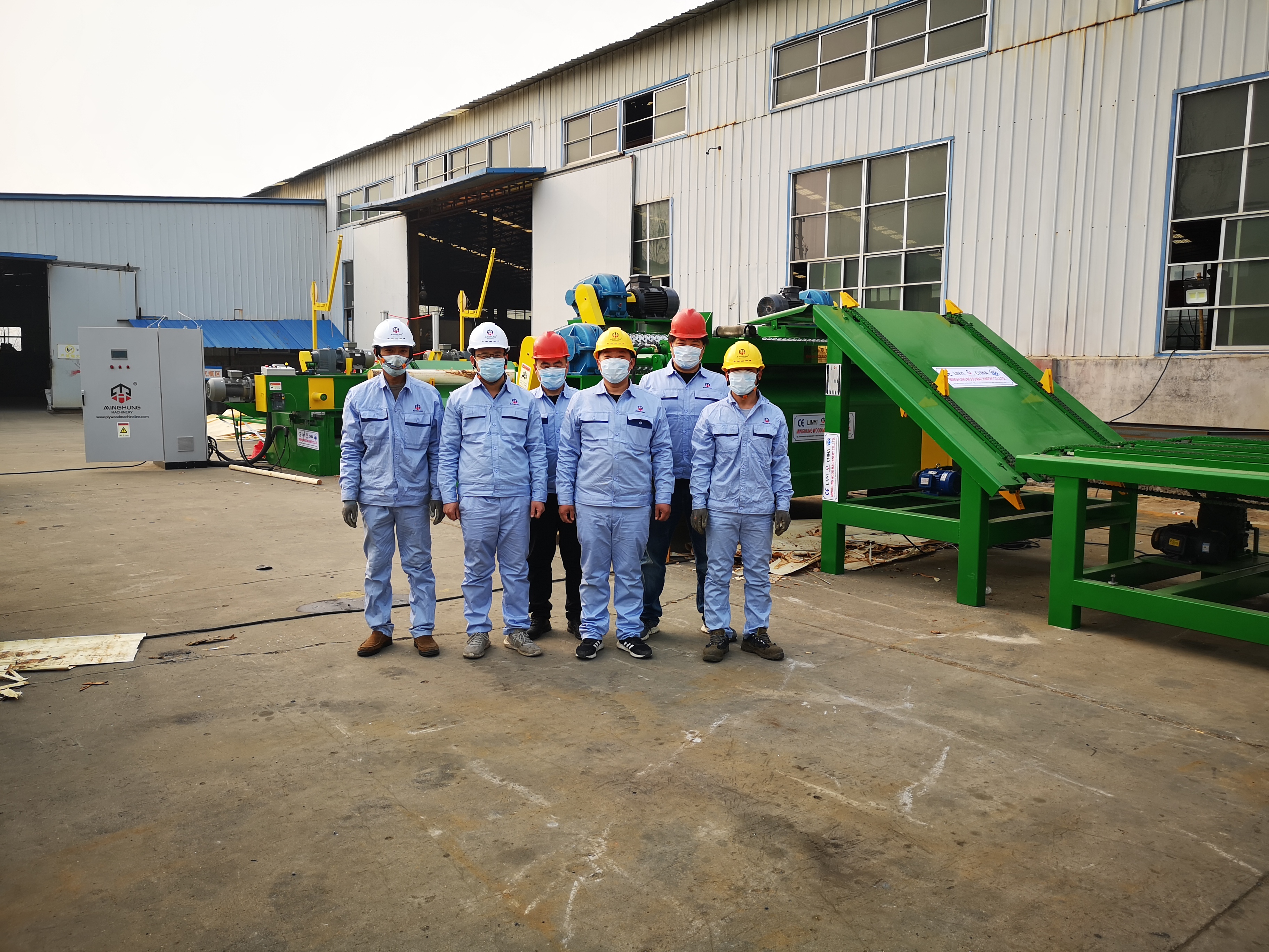 Китайский станок для шпона