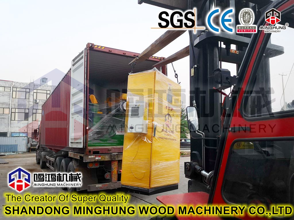 MINGHUNG токарный станок для лущения шпона