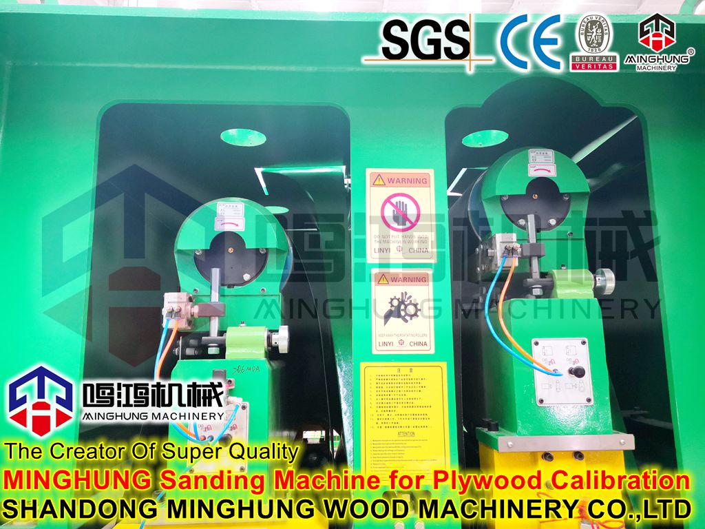 Шлифовальный станок для калибровки фанеры