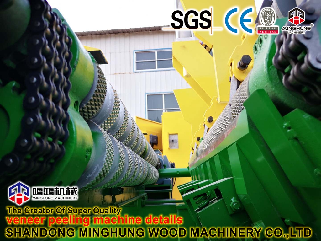 MINGHUNG конструкция поперечного ролика токарно-винировочного станка