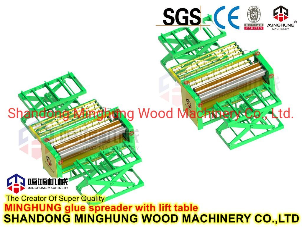 Машина для разбрасывания клея для фанеры для деревообрабатывающего оборудования