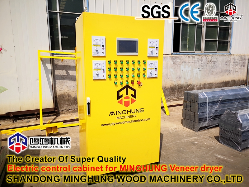 Электрический шкаф управления сушилкой шпона