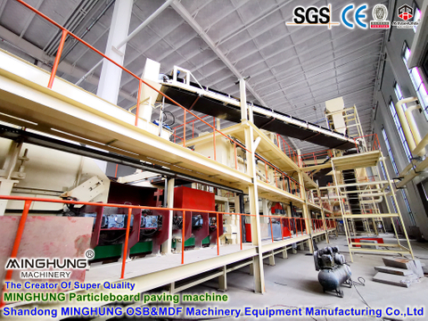 Доска OSB делая производственную линию машины 100-400cbm/Day /OSB/MDF/HDF