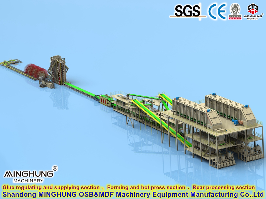 Линия по производству ОСБ