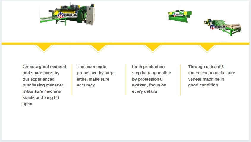 Линия по очистке и резке шпона от древесного шпона