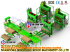 Машина горячего прессования фанеры с высокоэффективной передачей тепла