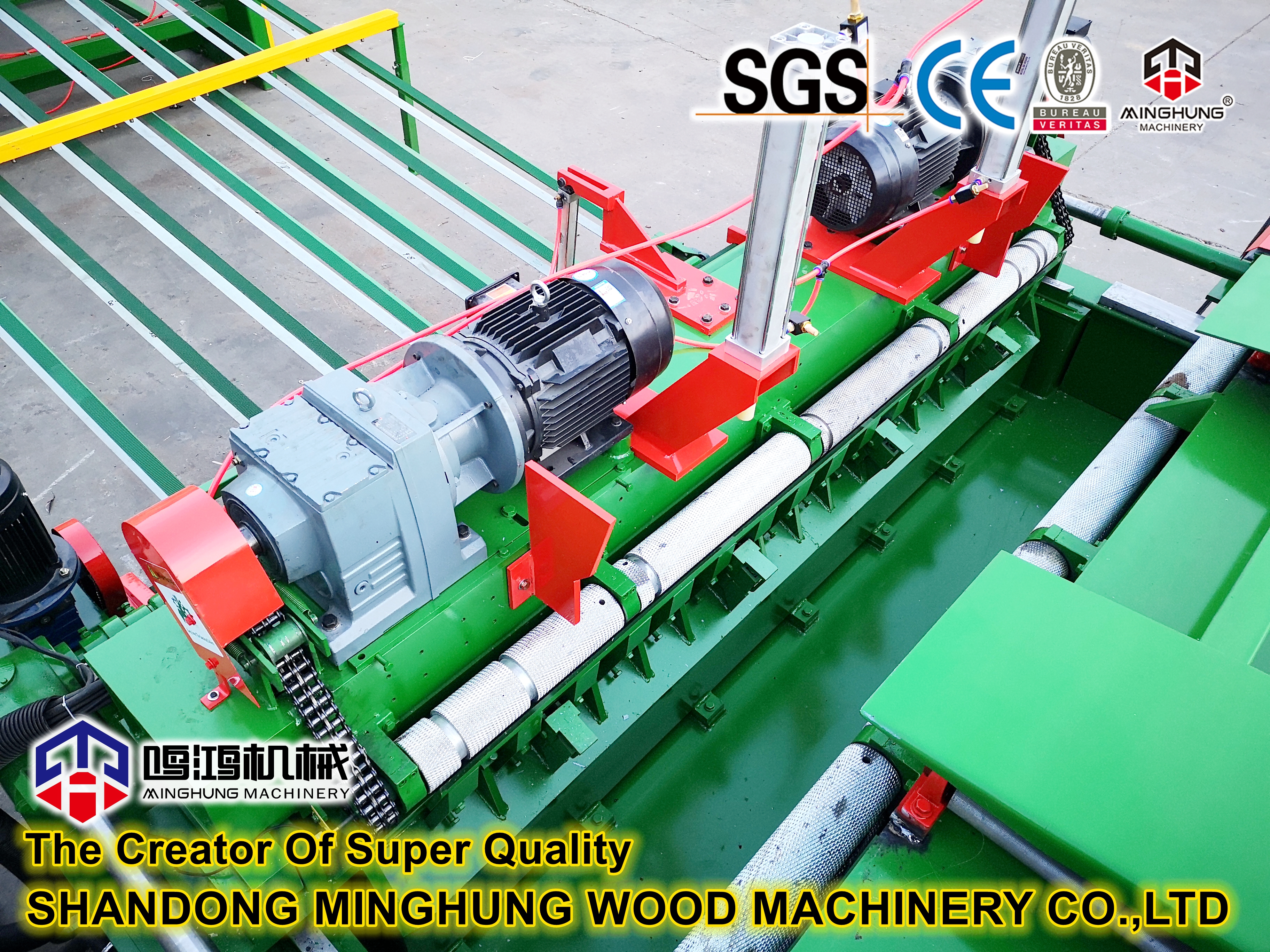 8-ФУТОВАЯ МАШИНА ДЛЯ ПОКРЫТИЯ ШПОНОМ