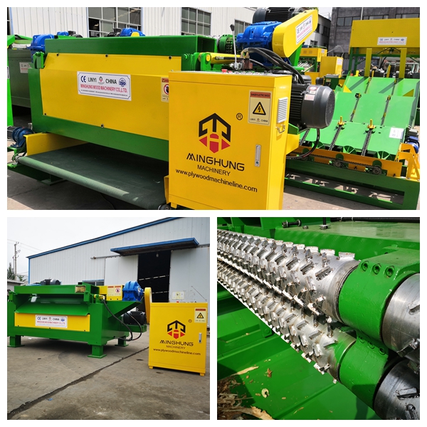 Окорочный станок для бревен