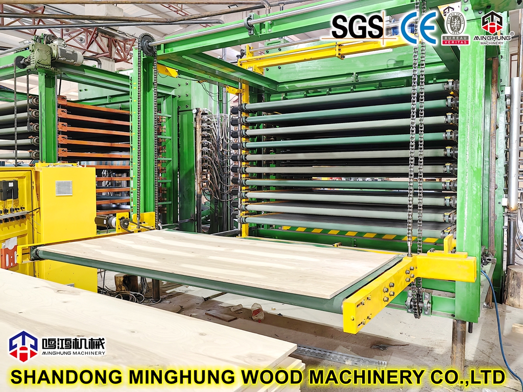 Горячий пресс для ламинирования ламинированной фанеры