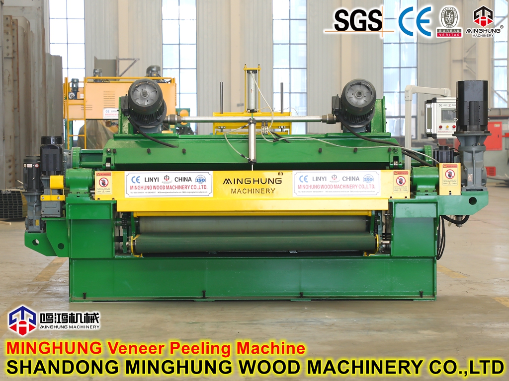 MINGHUNG Токарный станок для шпона