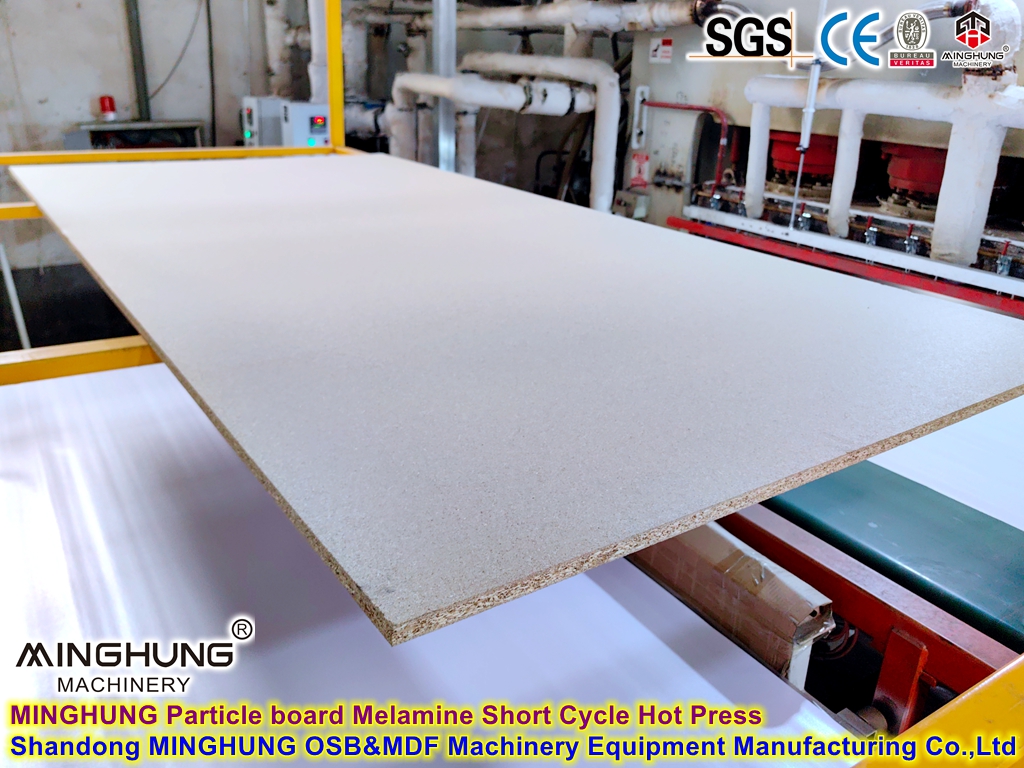 Линия по производству меламиновой плиты