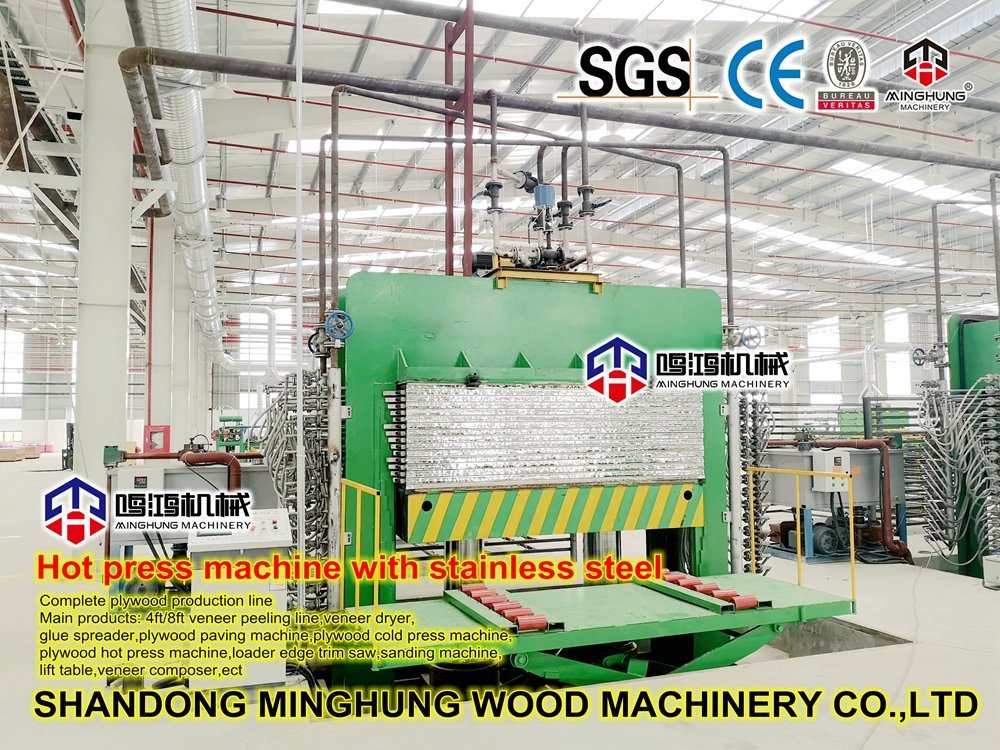 Горячий пресс для ламинирования фанеры Fromchina Professional Factory