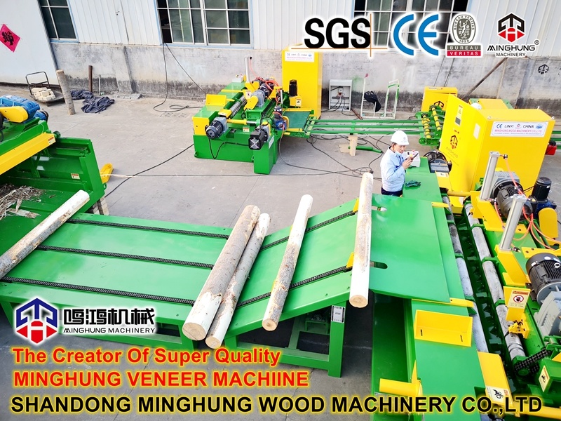 8-футовый бесшпиндельный станок для шпона для Gurjun Keruing Wood
