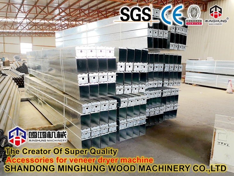 Воздуховод сушилки шпона