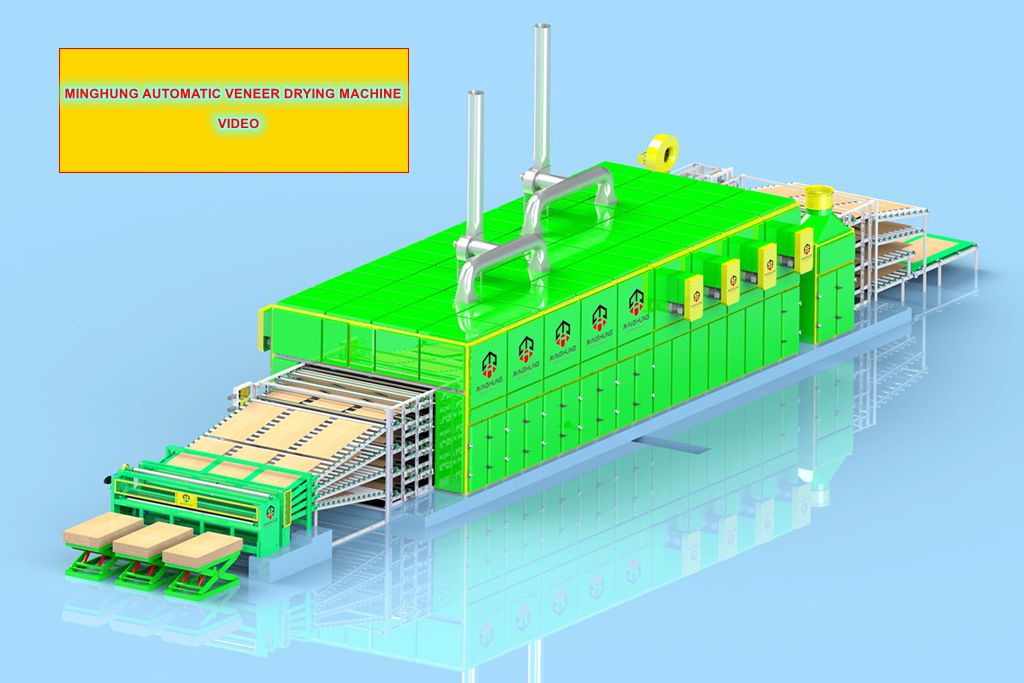 MINGHUNG Машина для сушки шпона
