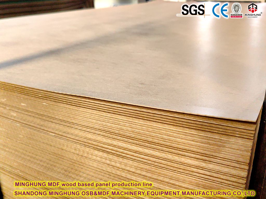 MINGHUNG MDF -линия панелей на основе дерева