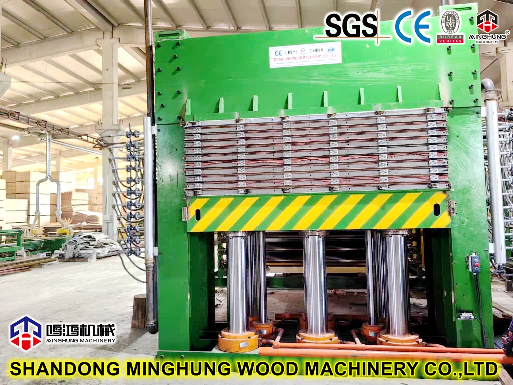 ламинатор горячего пресса для облицовки пленкой