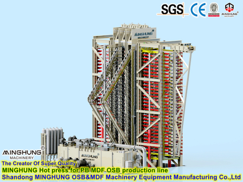 Полное автоматическое оборудование для производства ДСП/Линия по производству ламината ДСП